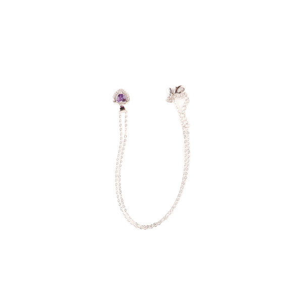 Halsband med hjärta, 45 cm långt, i tutenag, elegant stil, utsökt design, damhalsband för resor, fester, födelsedagar
