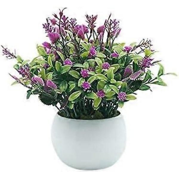 Plastblomkruka - Bordsdekoration - Krukväxt - För Badrumsbord - Balkonghus