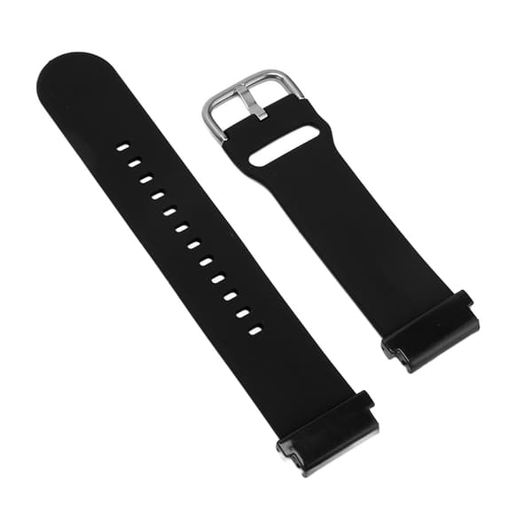 Udskiftningsarmbånd 20 mm Vandtæt Blød Quick Release Silikone Urrem til Garmin Fenix 7S Sort