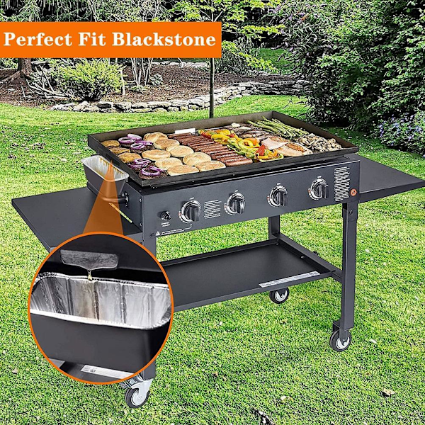20 st 670 ml grillbricka rektangulär aluminiumfolie baklådor stekningsgrill tennbricka för kök utomhustillbehör