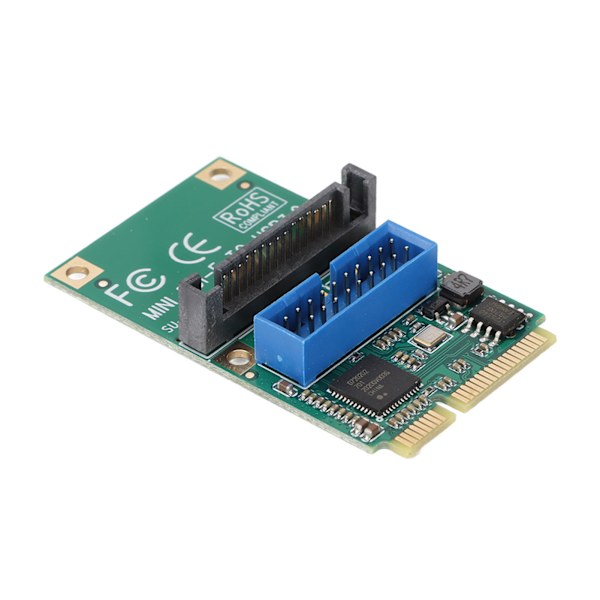 MINI PCIE til USB3.0 udvidelseskort 19/20PIN 5Gbps Transmission 15Pin SATA Interface MINI PCIE til USB3.0 Adapter til LINUX