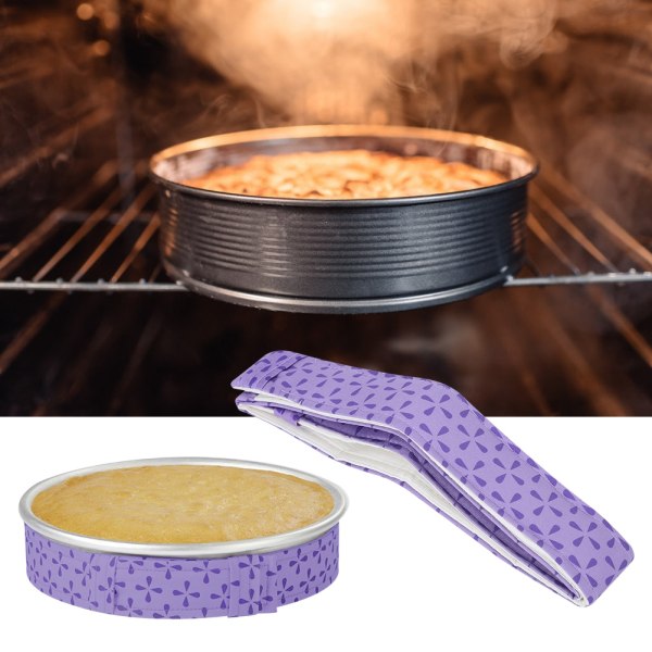 Husholdning DIY Kake Bakebrett Form Beskyttelse Stropp Strips Bakeware Kjøkkenutstyr