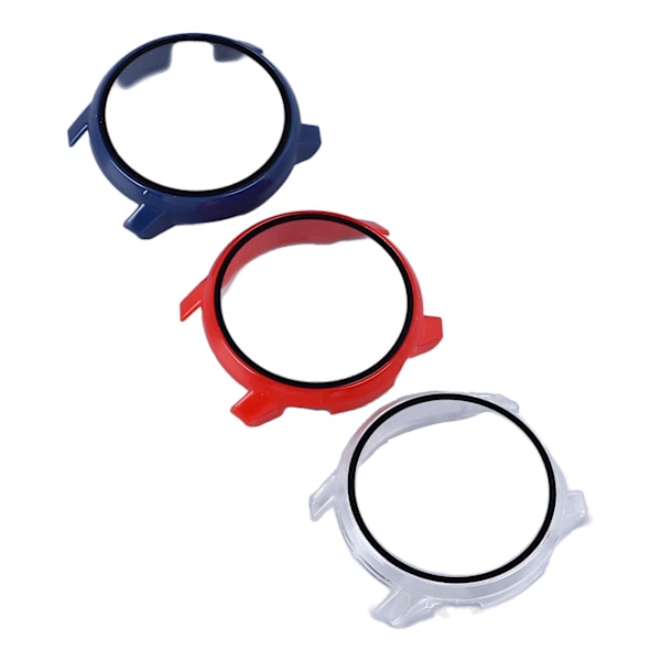 3-pack klockfodral med exakta utskärningar förhindrar repor härdat glasfilm klockskydd för Coros Pace 3