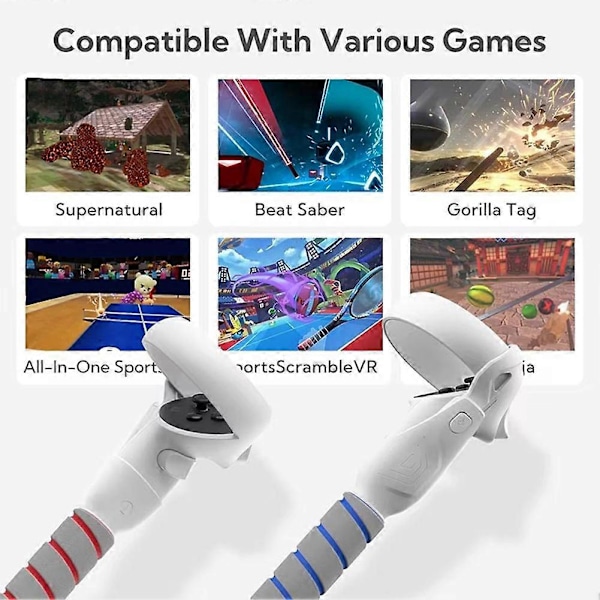 Kahvan kiinnikkeet Oculus Controller VR Gorilla Tag -kahvoille harmaa ja harmaa35