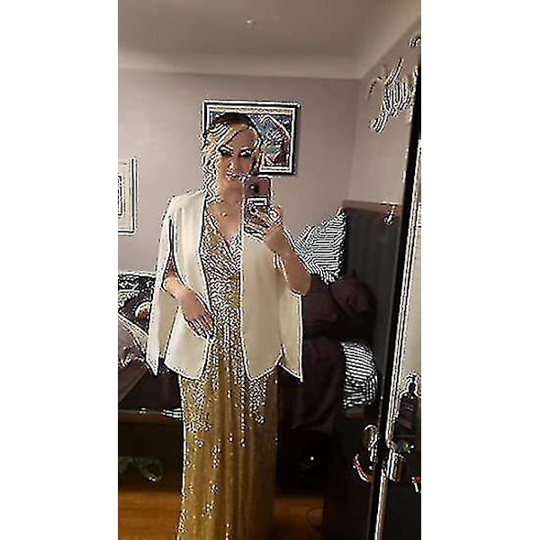 Split Sleeve Dame Cape Blazer - Stilfuld Åben Front Jakke S Hvid