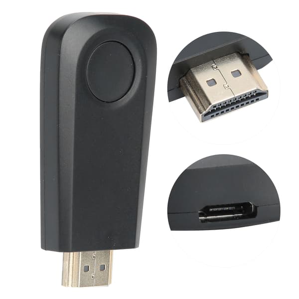 Trådløs skjermmottaker HD WiFi-dongle 1080P skjermprojeksjonsenhet for Android for IOS