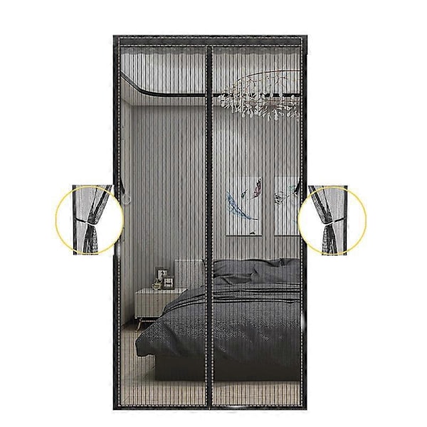 Magnetisk Anti Myggenet Gardin 130x210cm
