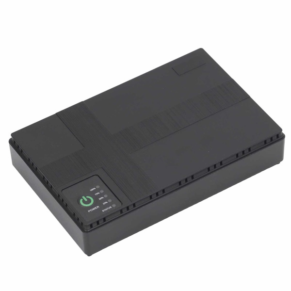 UPS Batteribackup 10400mAh 5V 9V 12V 2A POE 15V 24V 1A Utmatning Avbrottsfri Strömförsörjning 85‑265V EU-kontakt