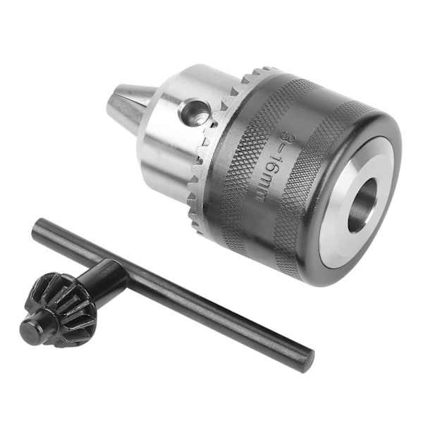 3-16 mm Mini nyckeltyp borrchuck med chucknyckel för elektrisk borrmaskin (B16)