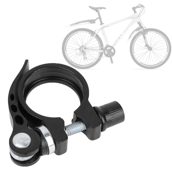 Snabbkoppling för landsvägscykelcykel i aluminiumlegering Sadelstolpe Sadelstolpsklämma (28,6 mm)
