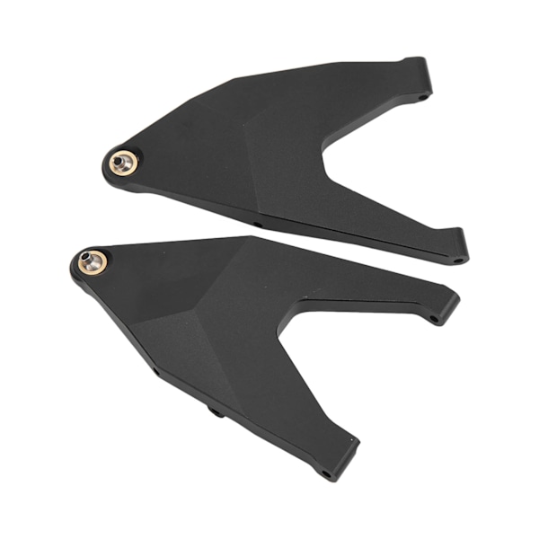 2 stk. Front Lower Suspension Arm Pull Rod Link CNC Machining RC Retrofit Upgrade Parts for TRAXXAS UDR 1/7 RC Car Black