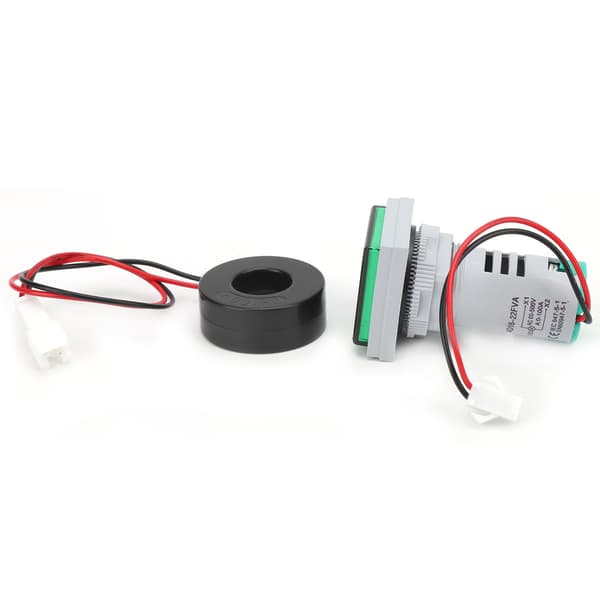AD16‑22FVA 2i 1 Voltmeter Ammeter Spændingsstrømmåler Tester Måleindikator Grøn