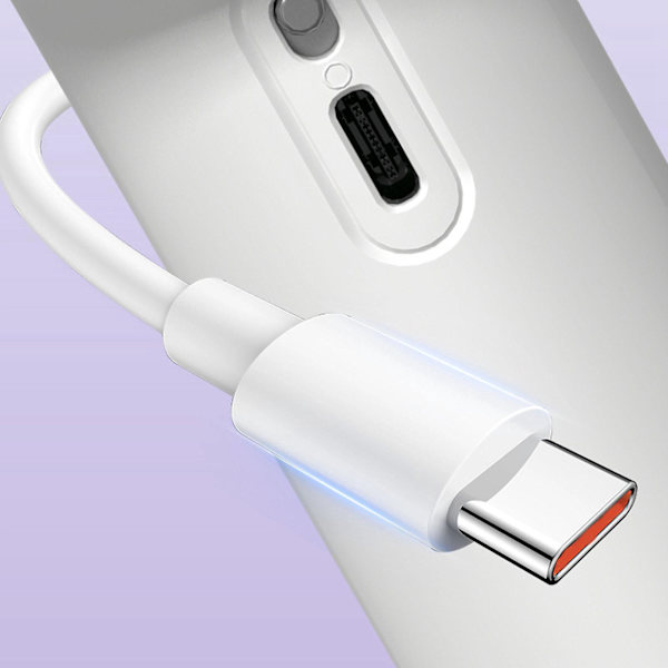 Pieni kädessä pidettävä tuuletin USB-latauksella ja säädettävillä nopeuksilla naisille ja miehille, kompakti - valkoinen