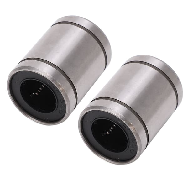 2 stk sylinder lineær bevegelse kulelager ID 16mm OD 28mm LM16UU for CNC 3D-skriver