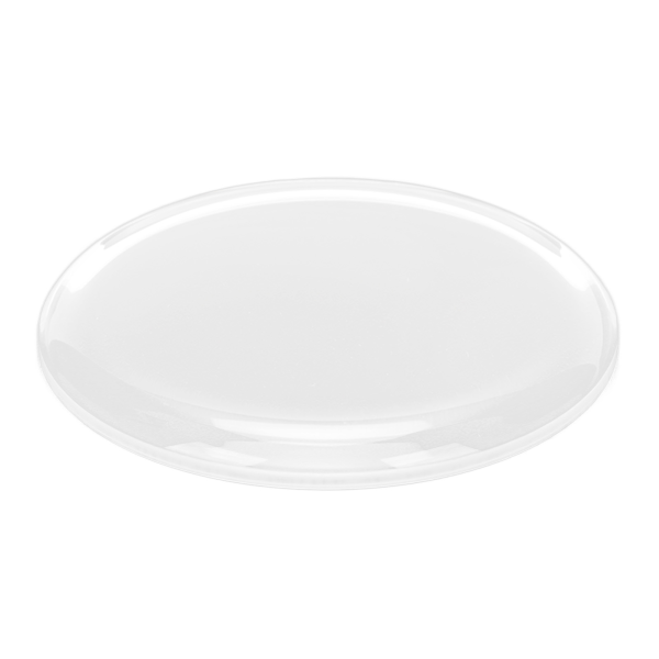 Watch Vattentät Transparent 40,5-43,5 mm Robust rund watch Kristalllins watch 41,4x5,0x1,5 mm