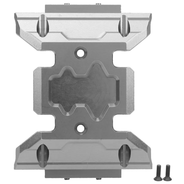 Alumiiniseoksesta valmistettu vaihteiston suojalevy, päivitysosat, jotka sopivat Axial SCX10 III AXI03007 -malliin, titaanin väri