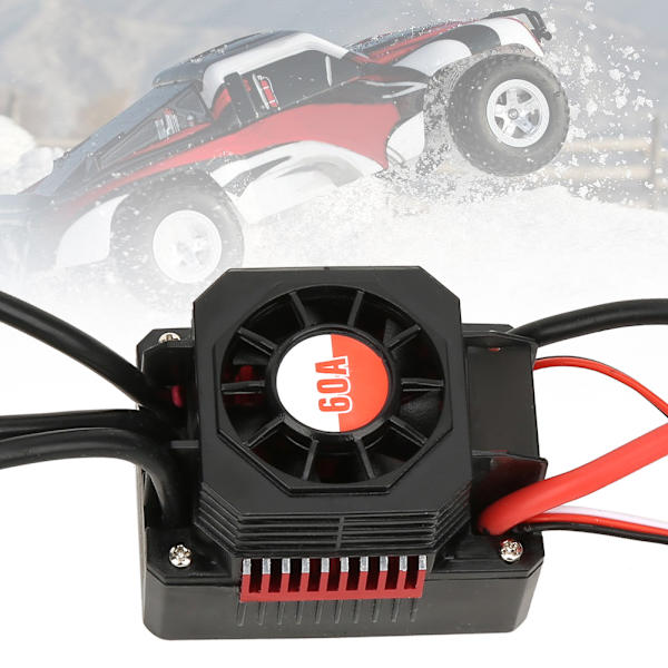 SURPASS 60A Vattentät Dammtät elektrisk hastighetsregulator ESC RC-tillbehör