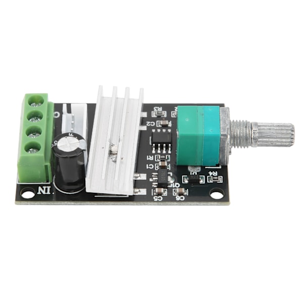 DC Motor Hastighetskontrollmodul PWM Justerbar Bryter CW CCW Kontroller Driver DC6V/12V/24V 3A