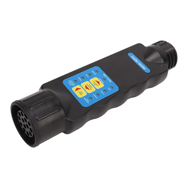 12V 13-pins tilhenger ledningsnett krets tester plugg kontakt komplett sett for tilhengere campingvogner hestetransport sykkelstativ