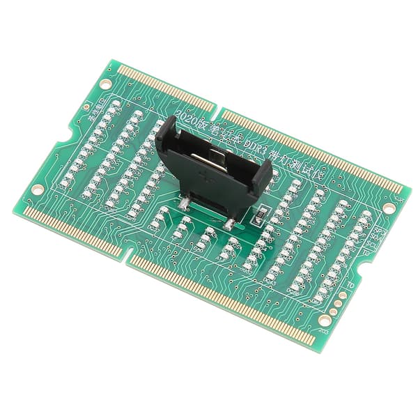 Computermindetester DDR3 Port Lysdioder Fremad Tilbage Tilgængelig Bundkort Hukommelsespladstesterkort