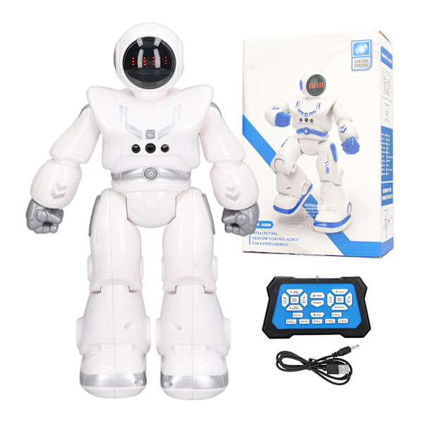 Fjärrkontrollrobotleksaker Infraröd och geststyrning Gå intelligent programmerbar robot för barn