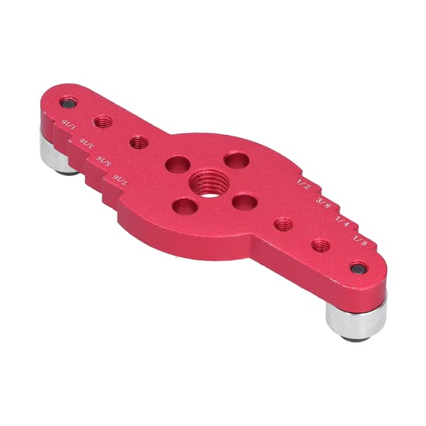 Dyvelbor Guide Kit Hul Puncher Bits Bore Lokalisator Jig Træbearbejdning Skriveværktøj 12 stk