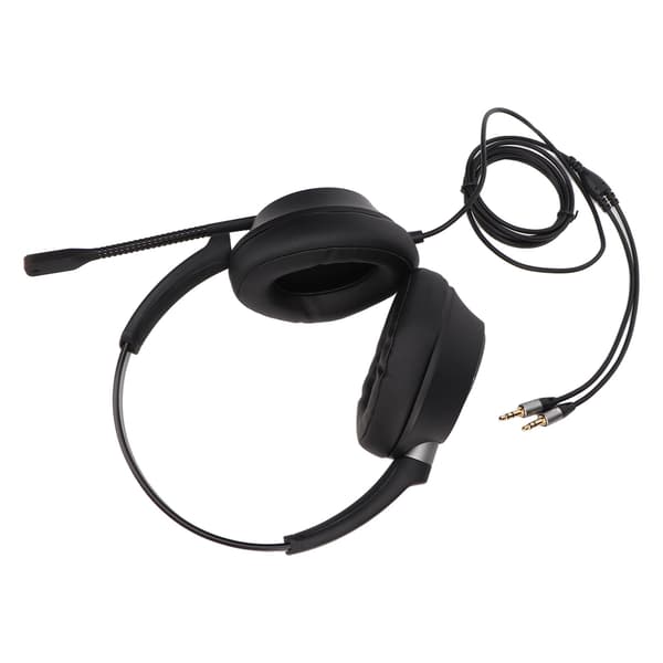 Mobiltelefon Headset Støjreducerende Dobbelt 3,5 mm Jack Lav Forvrængning Kommunikations Computer Headset med Mikrofon