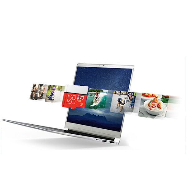 C10 High Speed TF -muistikortti 95MB/s Samsung EVO plus -laitteelle (128GB)