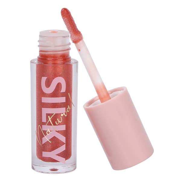 Pudaier Glitter Lipquid Läppstift NonStick Cup Hydrating Long Lasting Lip Gloss Makeup 3.5g(14 )