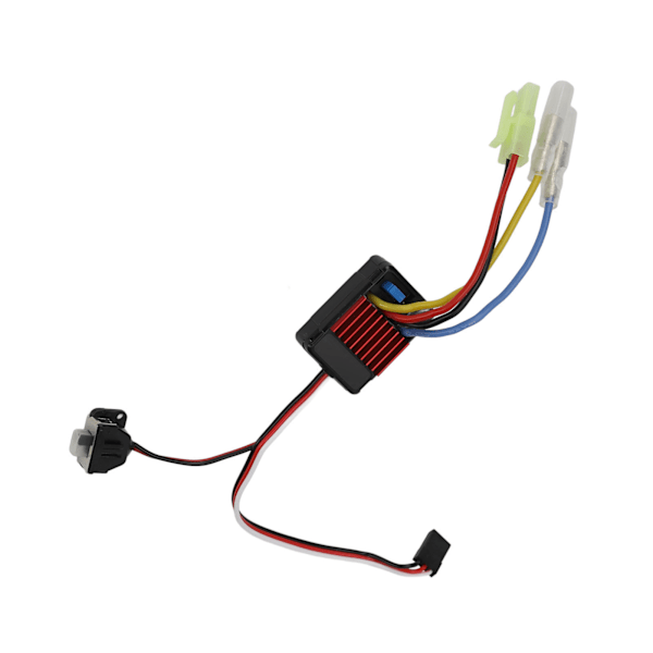 25A RC borstad ESC Professionell borstad elektronisk hastighetsregulator för 1/16 1/18 RC bil lastbil