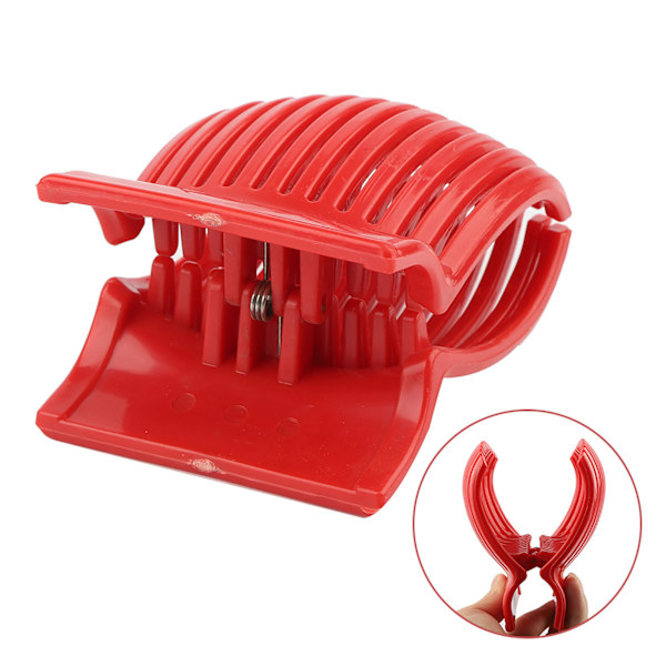 Tomatskjærer Sitronskjærer Multifunksjonell Rund Fruktskærer med Ergonomisk Design