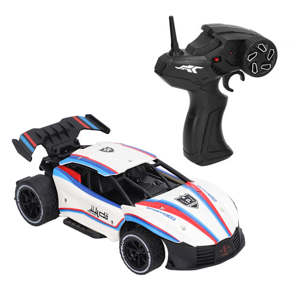 RC racerbil 1:20 høj simulering 2.4G høj frekvens 4 kanaler to hjul drev venstre højre drifting fjernbetjening bil