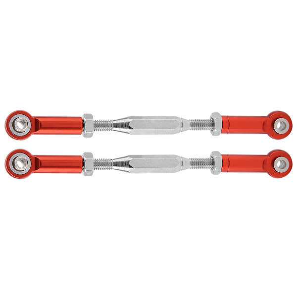 Styrstång i aluminiumlegering för Traxxas Slash 1/10 skala RC-bil (röd)