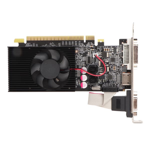 GT210 1G DDR3 64bit Grafikkort Understøtter HD Multimedia Interface DVI VGA Gaming Grafikkort med Køleventilator