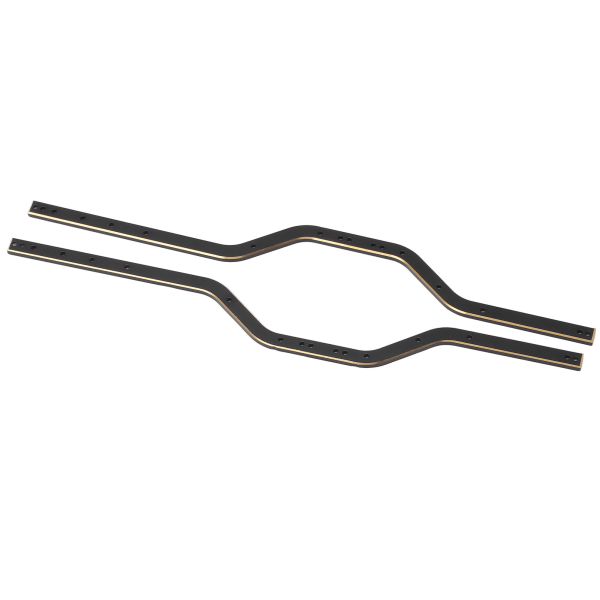 RC-chassisramme i metall, erstatning for RC-bilchassisbjelke for Axial SCX24 AXl0005 1/24 RC-bil