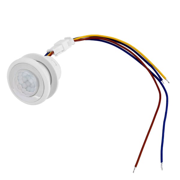 Mr HW08F LED Automatisk Infrarød Bevegelsessensor Kontrollbryter 1-40W 45*40mm