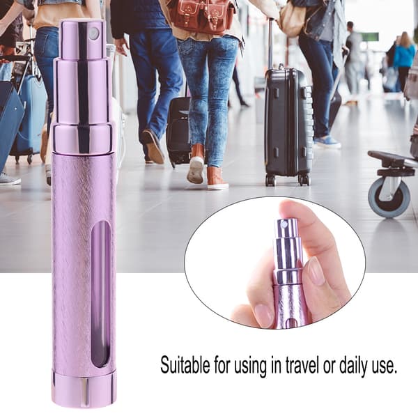 12 ml Parfymsprayflaska Reseportabel Påfyllningsbar Parfymatomizer Lila