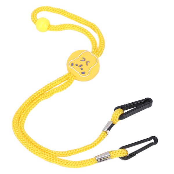 Öronrem Nylon Seriefigur Mönster Lätt Justerbar Munskydd Fixering RepGul
