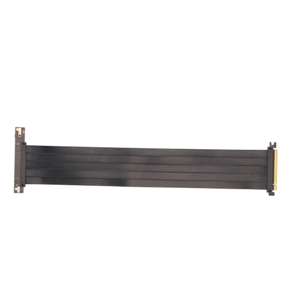 PCIE 4.0 X16 Ekstremt Fleksibelt 180 Graders Højhastigheds GPU Forlængerkort Riser Kabel til RX6900XT RX6800XT RTX3090ti Sort 35cm/13.78in
