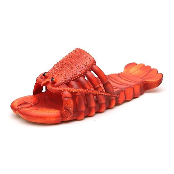 Fish and Lobster Slippers - Unisex Animal Slippers, Bass Sandals - Sizes 44-45 (270mm)