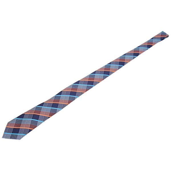Herr slips ca 57,5 tum lång 3,1 tum bred polyester siden hög densitet klassisk stil herr slips för bröllop fest möte