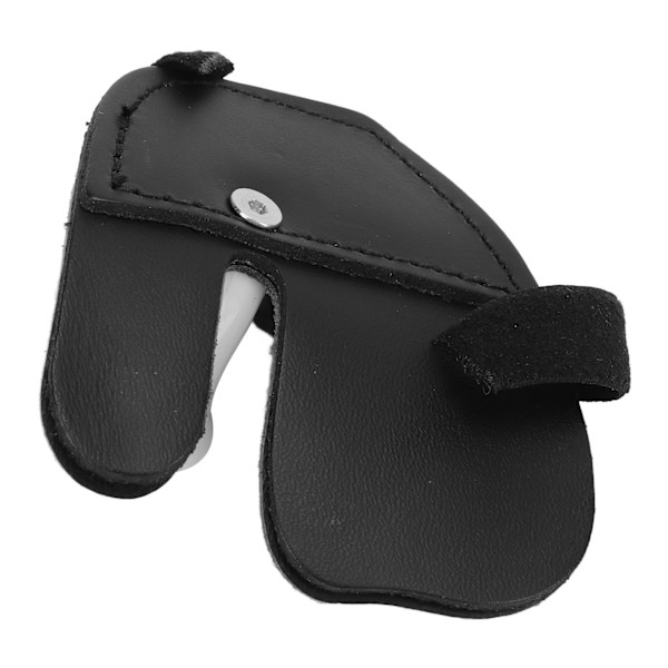 Dobbelt lag læder bueskydning finger fane beskytter traditionel recurve buer konkurrence snor finger fane til jagt mål praksis