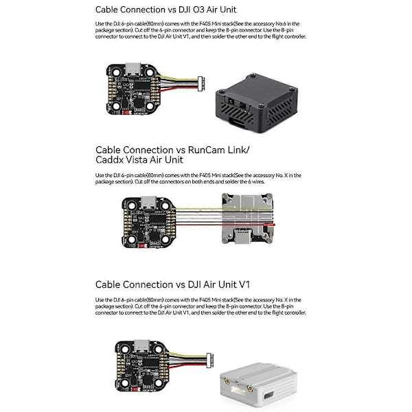 För F405 Mini BLS 35A 20X20 Stack Board 4-I-1 ESC Kort