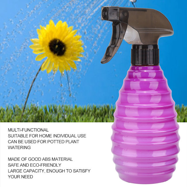Salong Barber Shop Frisör Sprayflaska Hårstyling Vattenkanna Vattenkokare 400ml Lila