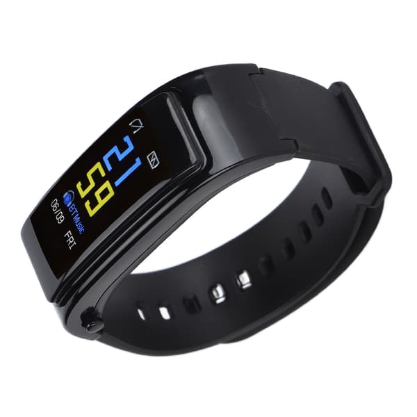Y3PLUS Smart Armbånd Multifunktionelt Mode Smart Band USB Opladning Intelligent Ur Sort
