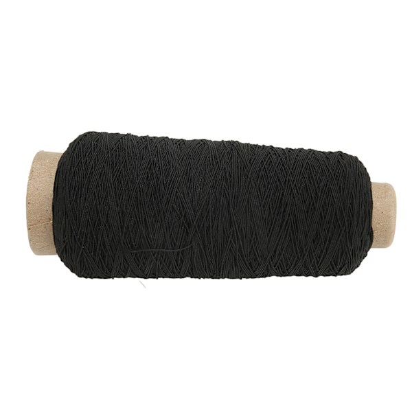 Elastisk snor sort praktisk elastisk tråd til sytråd DIY smykkefremstilling reb armbånd