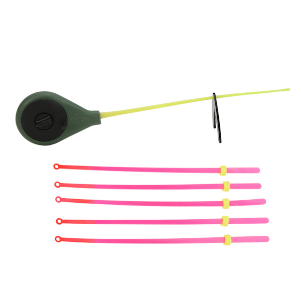 Mini isfiskespöset med toppspö, bärbar fiskeutrustning för vinterfiske 20 cm