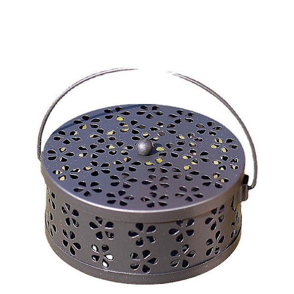 Klassisk Design Jern Myggespiralholder med Håndtag - Bronze (2 stk)
