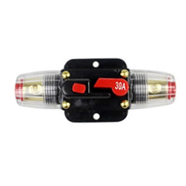 20-150amp Strømafbryder Dobbelt Batteri Ip67 12v-24v Sikring Manuel Reset Vandtæt Zekai 30A