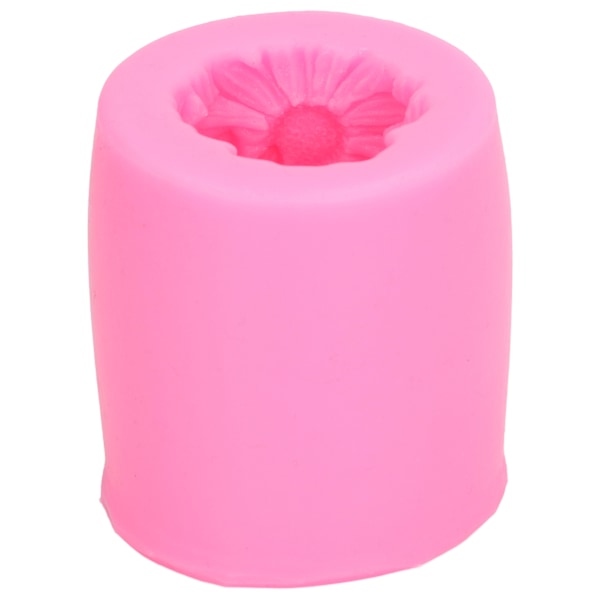 Silikoneforme 3D solsikke holdbar nonstick design elastisk bred applikation fondantforme til slik is muffin
